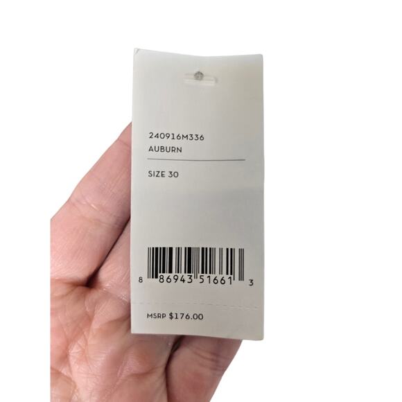 J Band Kane NWt Straight Double Weave Twill w30 - Picture 6 of 10